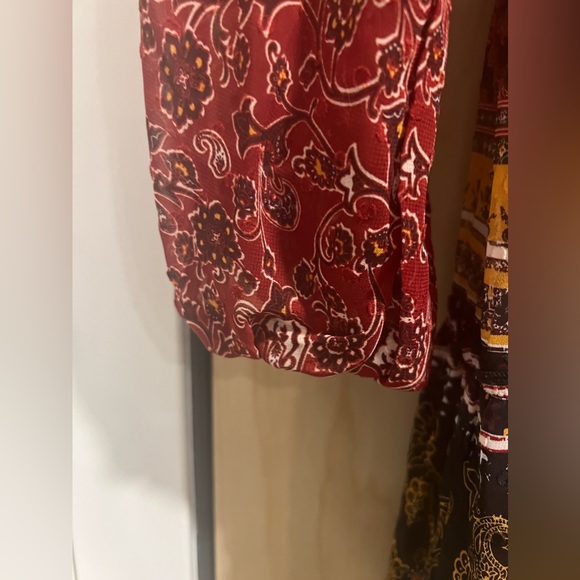 Fig and Flower Paisley Floral Boho Dress - Picture 7 of 10